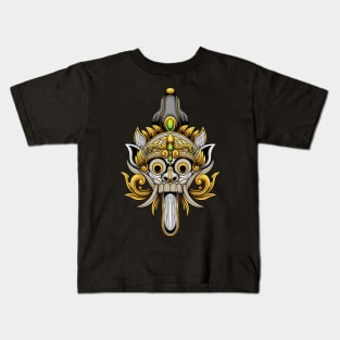 Balinese Barong-Hanoman 1.4 Kids T-Shirt